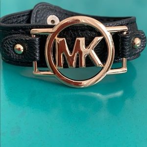 Michael Kors leather bracelet